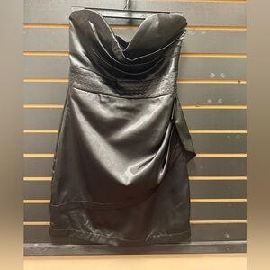 Love Tease Black Strapless Cocktail Dress – Size 7